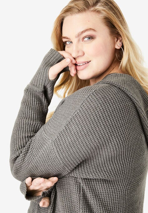 Thermal Hoodie Sweater, , alternate image number null