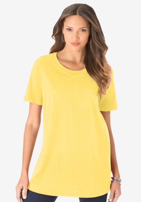 Crewneck Ultimate Tee, LEMON MIST, hi-res image number null