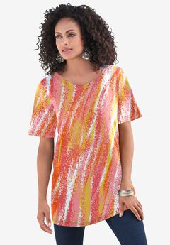 Plus Size Cotton Ultimate Crewneck Tee