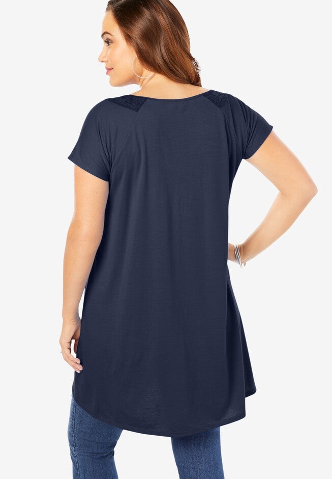 Crochet Swing Tunic, , on-hover image number 1