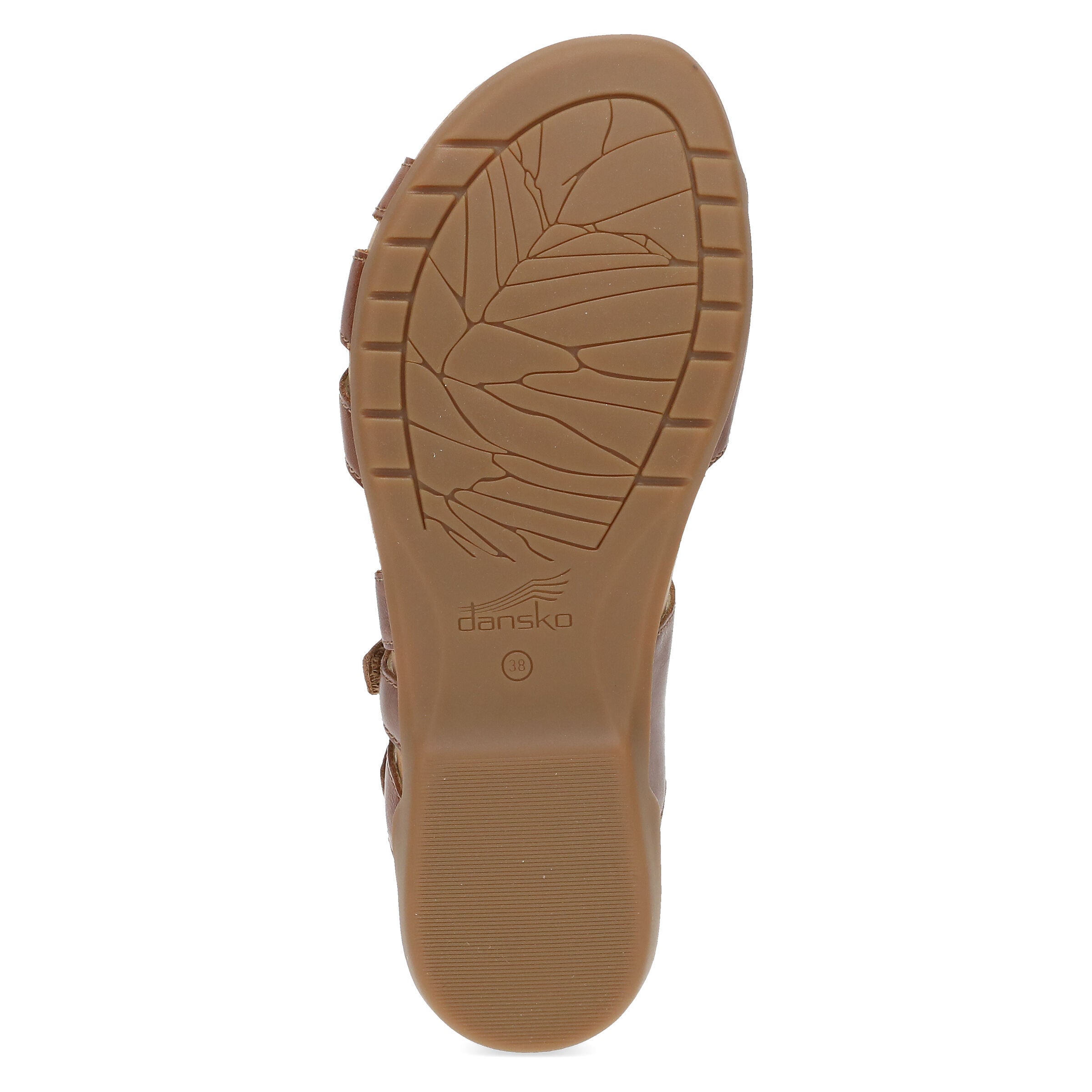 Ruthie Leather Sandal, TOFFEE, alternate image number 3