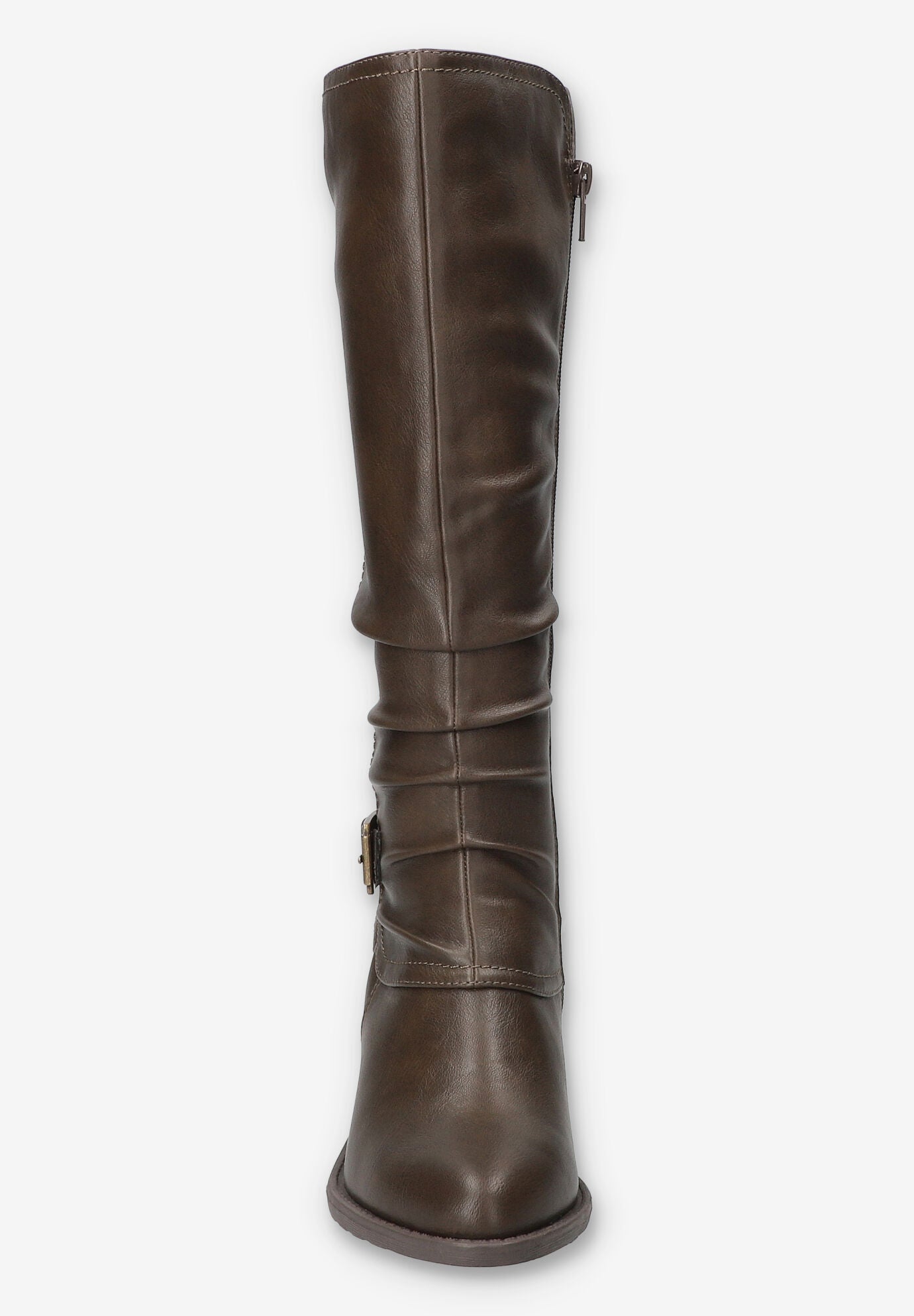Tenille Plus Wide Calf Boot, BROWN, alternate image number 3