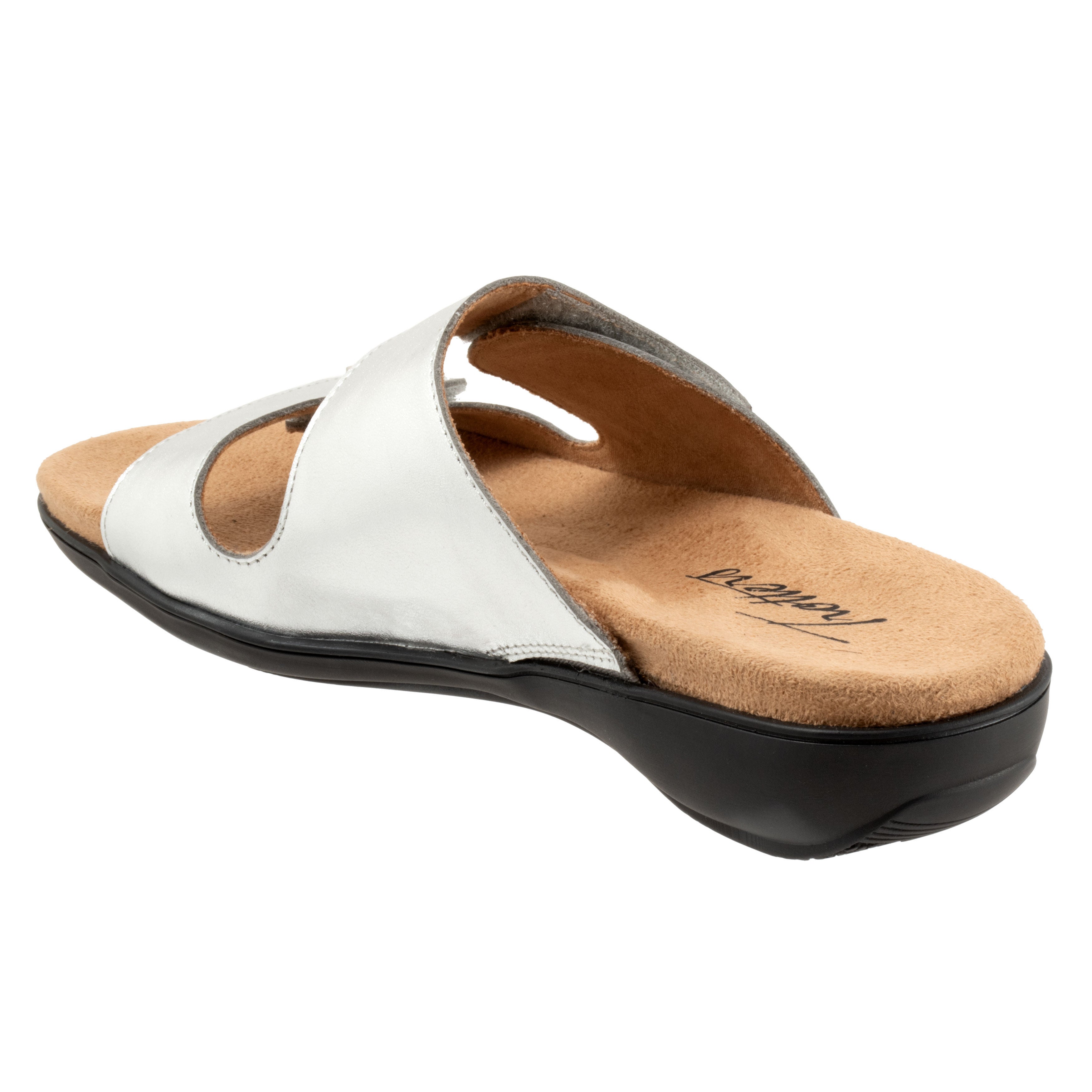 Ruthie Metallic Sandal, SILVER, on-hover image number 1