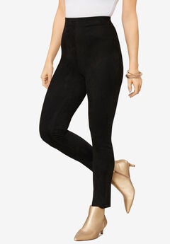 Faux Suede Legging