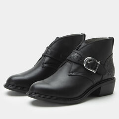 Mikki Western Buckle Bootie