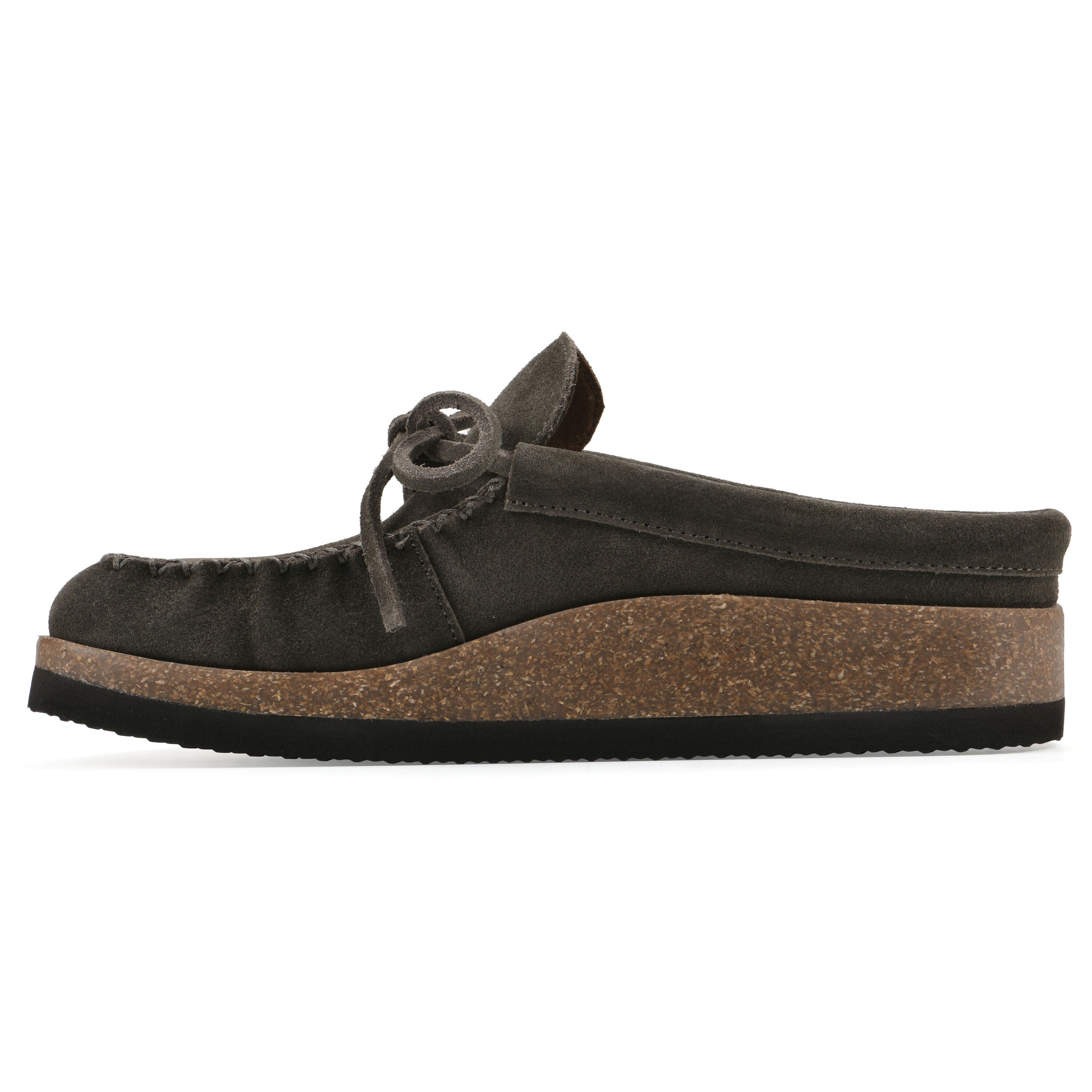 Bayhead Footbeds Clog, ARMY SUEDE, alternate image number 3