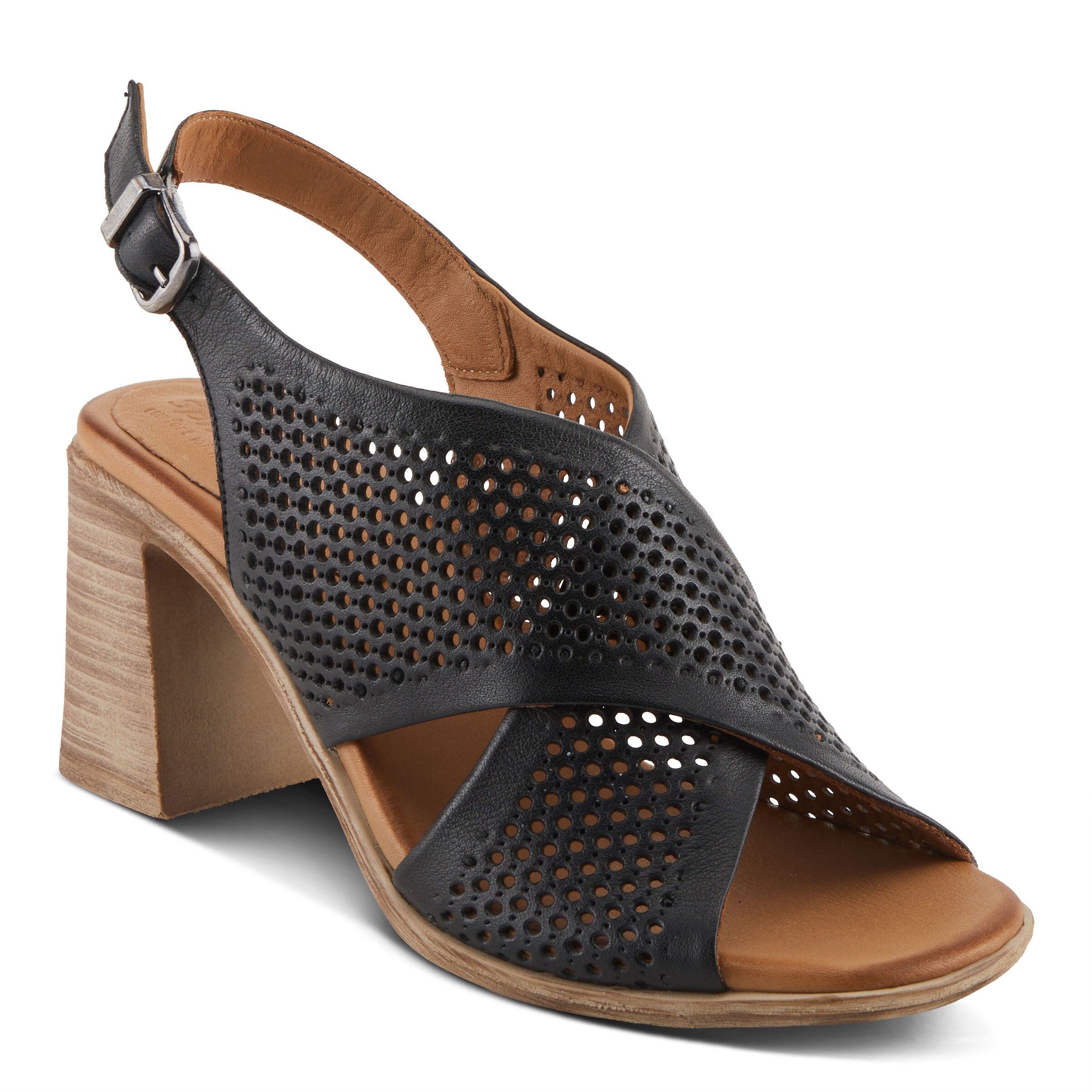 Luanca Sandal, BLACK, alternate image number 7