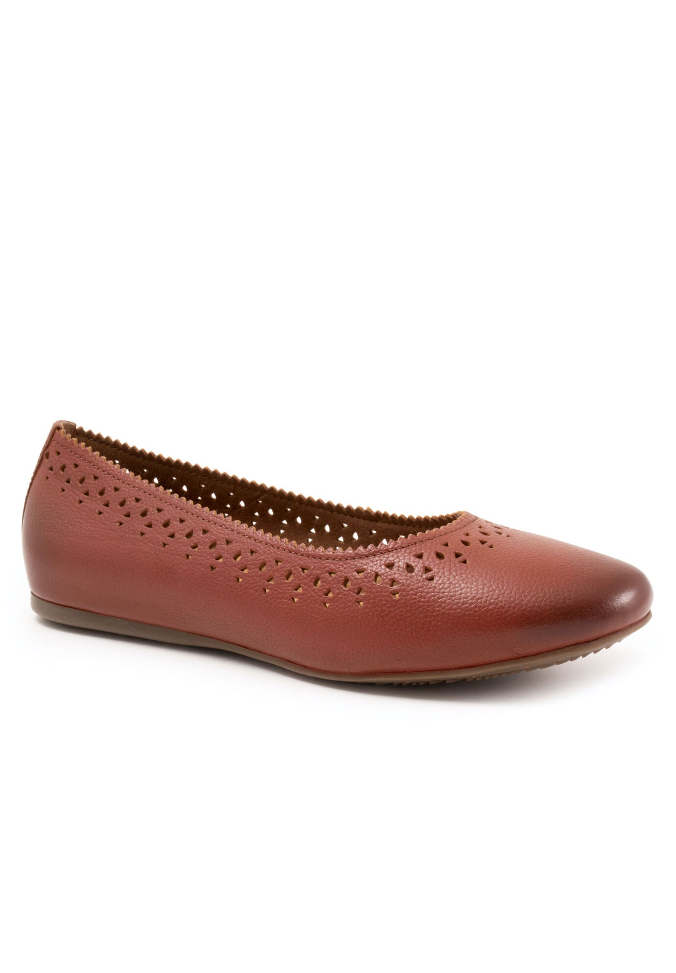 Selma Balled Flat, BROWN TUMBLED, hi-res image number 0