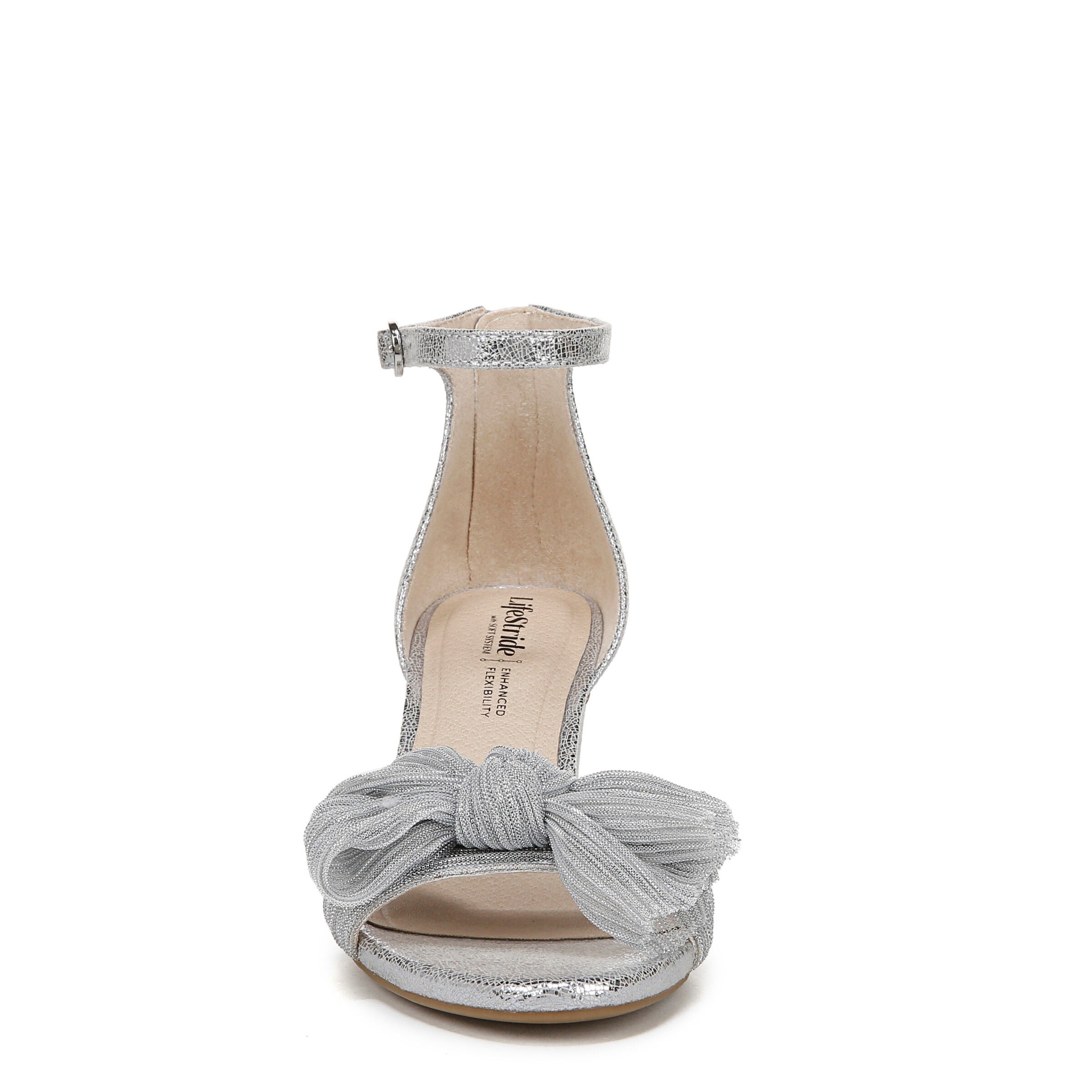 Florencebow Sandal, SILVER, alternate image number 4