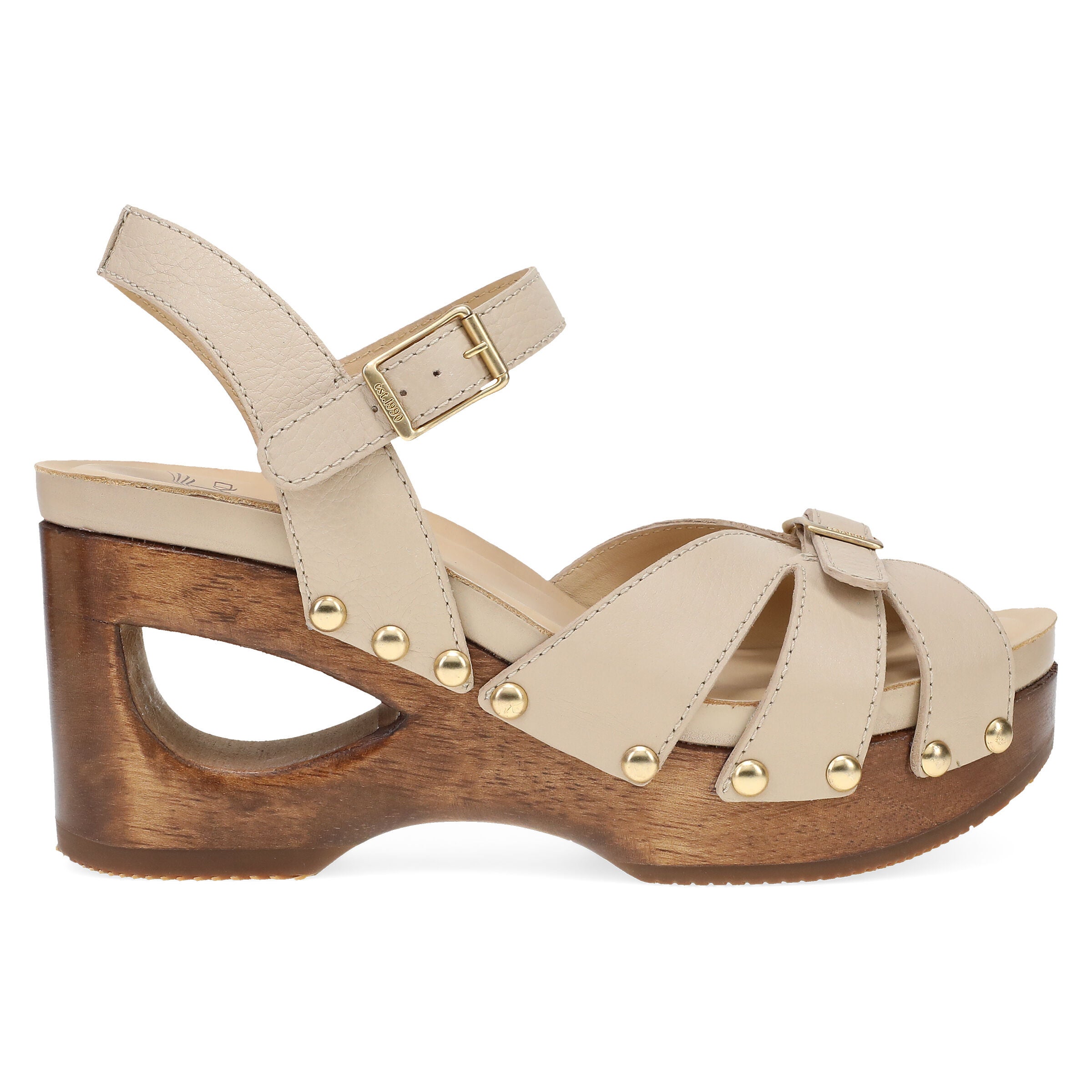 Alanna Vanilla Clog, VANILLA, alternate image number 4