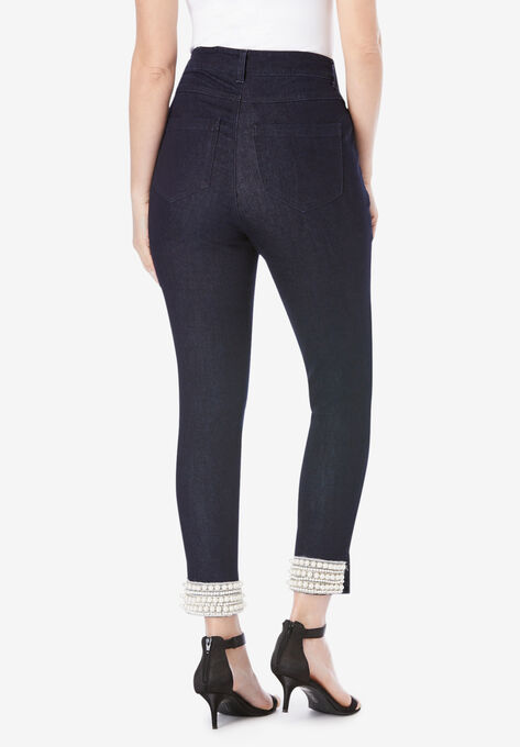 Pearl Cuff Skinny Jean, , on-hover image number null