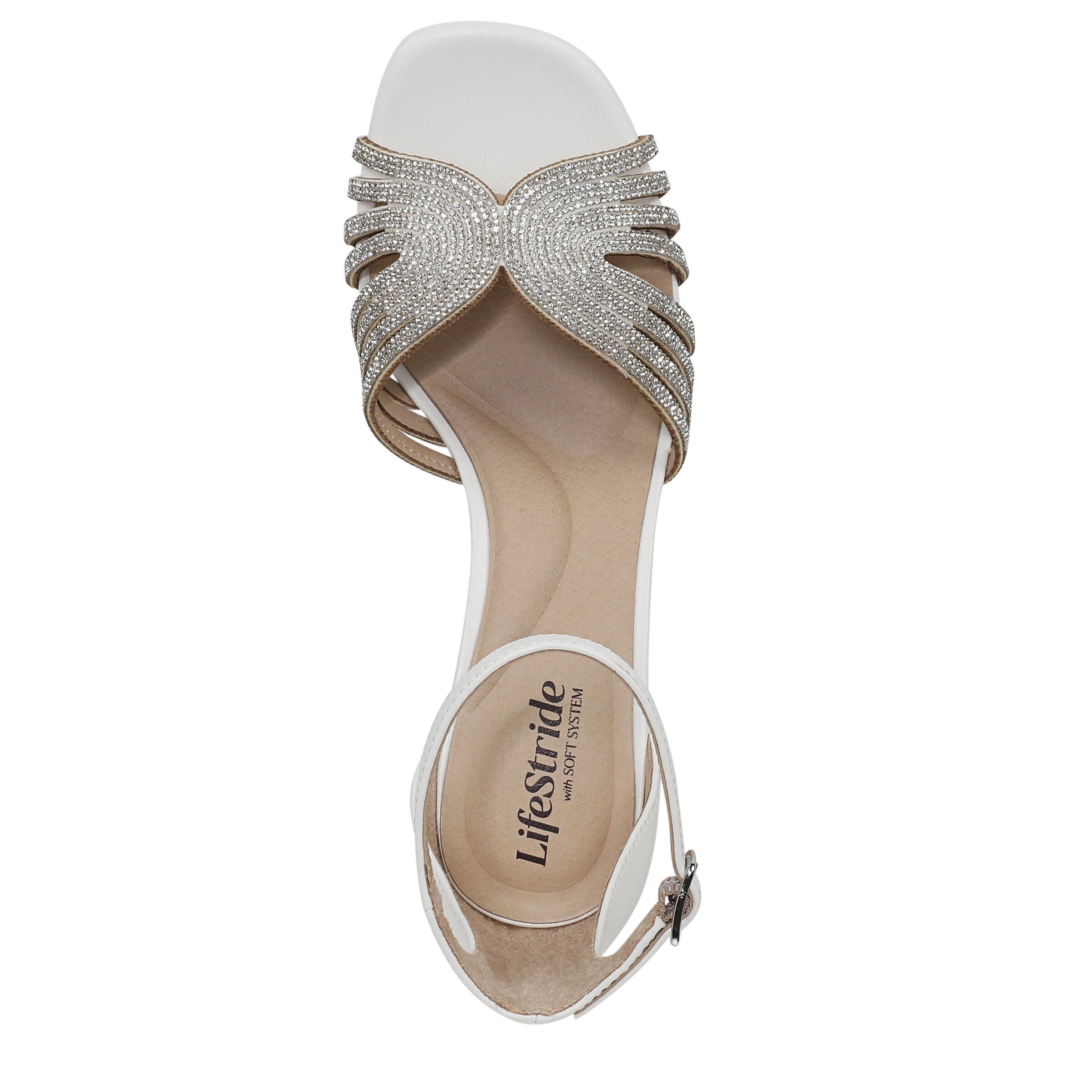Glamorous Dress Sandal, BRIGHT WHITE, alternate image number 6
