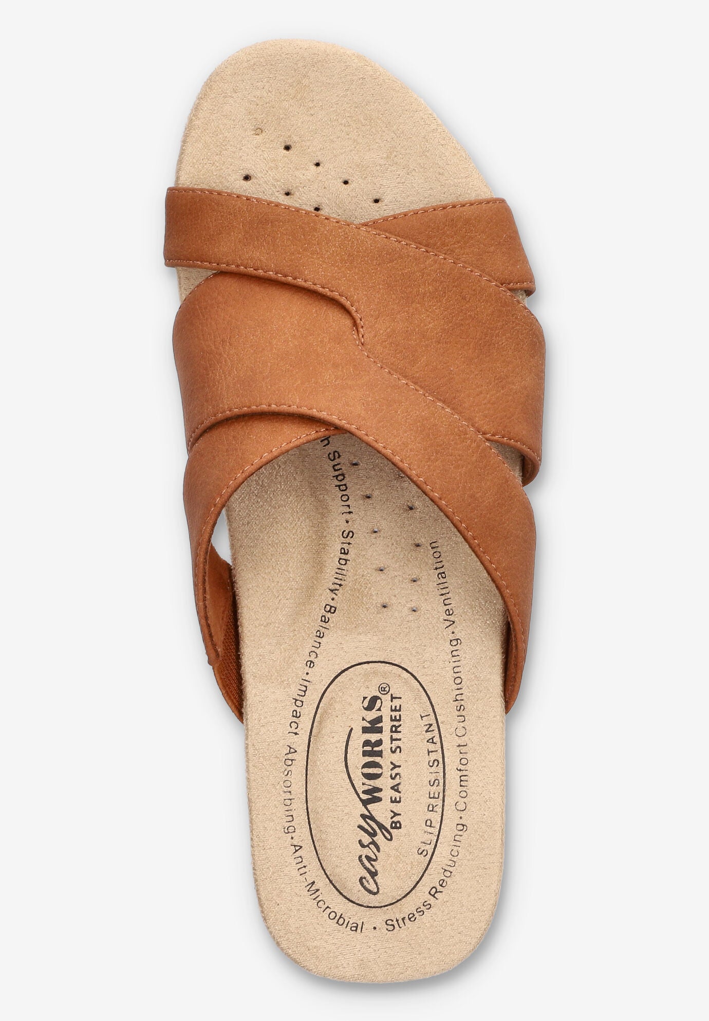 Ren Slip-Resistant Sandal, TAN, alternate image number 6