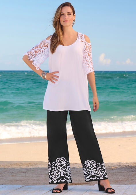 Wide Leg Pant Plus Sizepants Roaman S