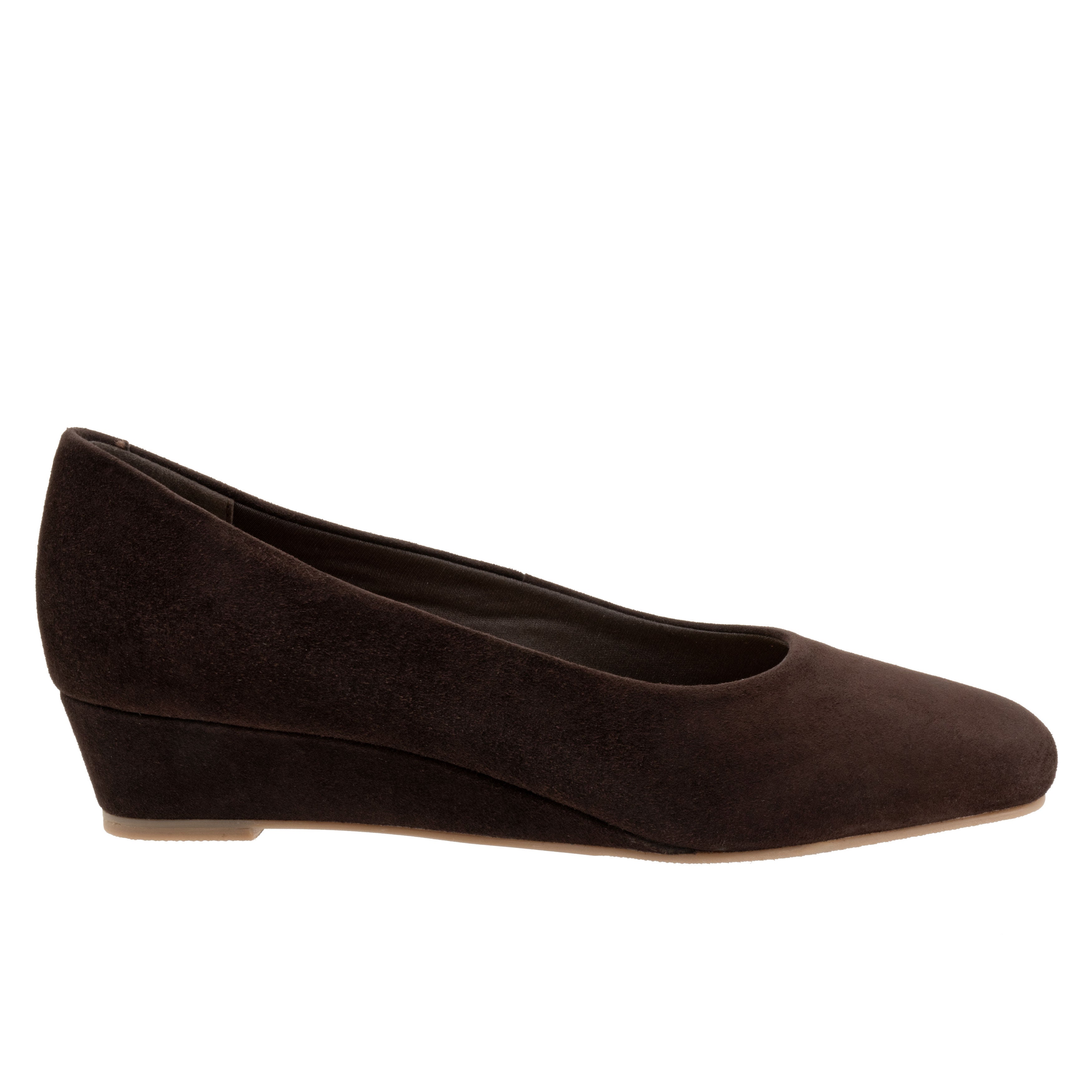 Denisse Pump, BROWN SUEDE, alternate image number 4