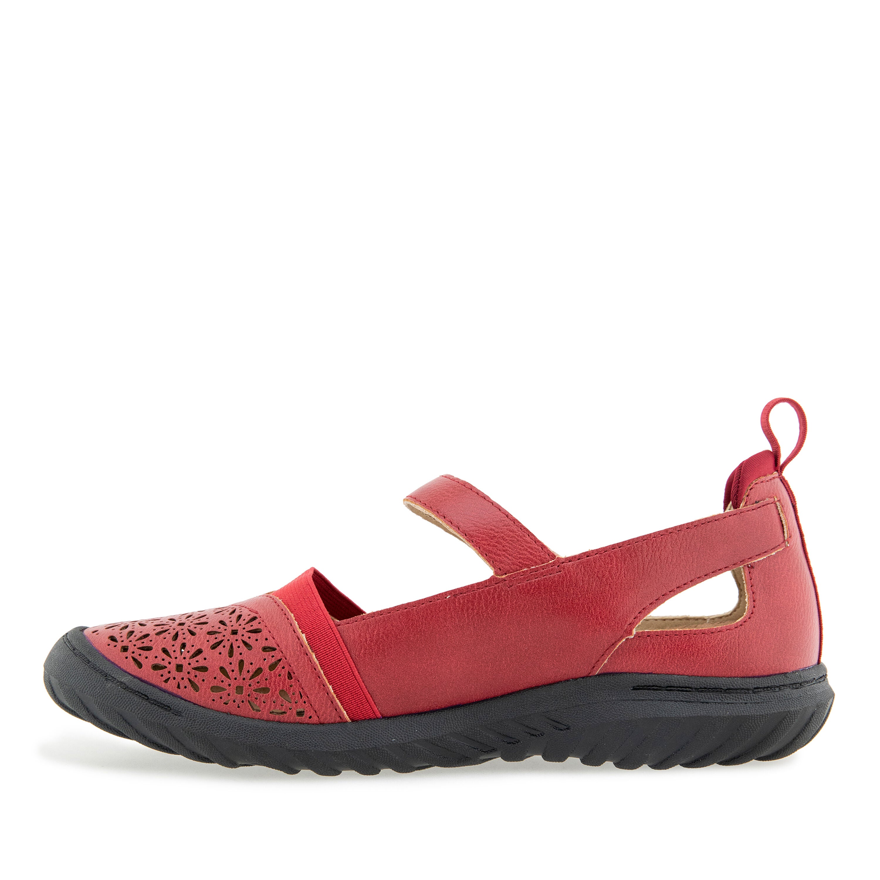 Rya Casual Mary Jane Flat, RED, alternate image number 3