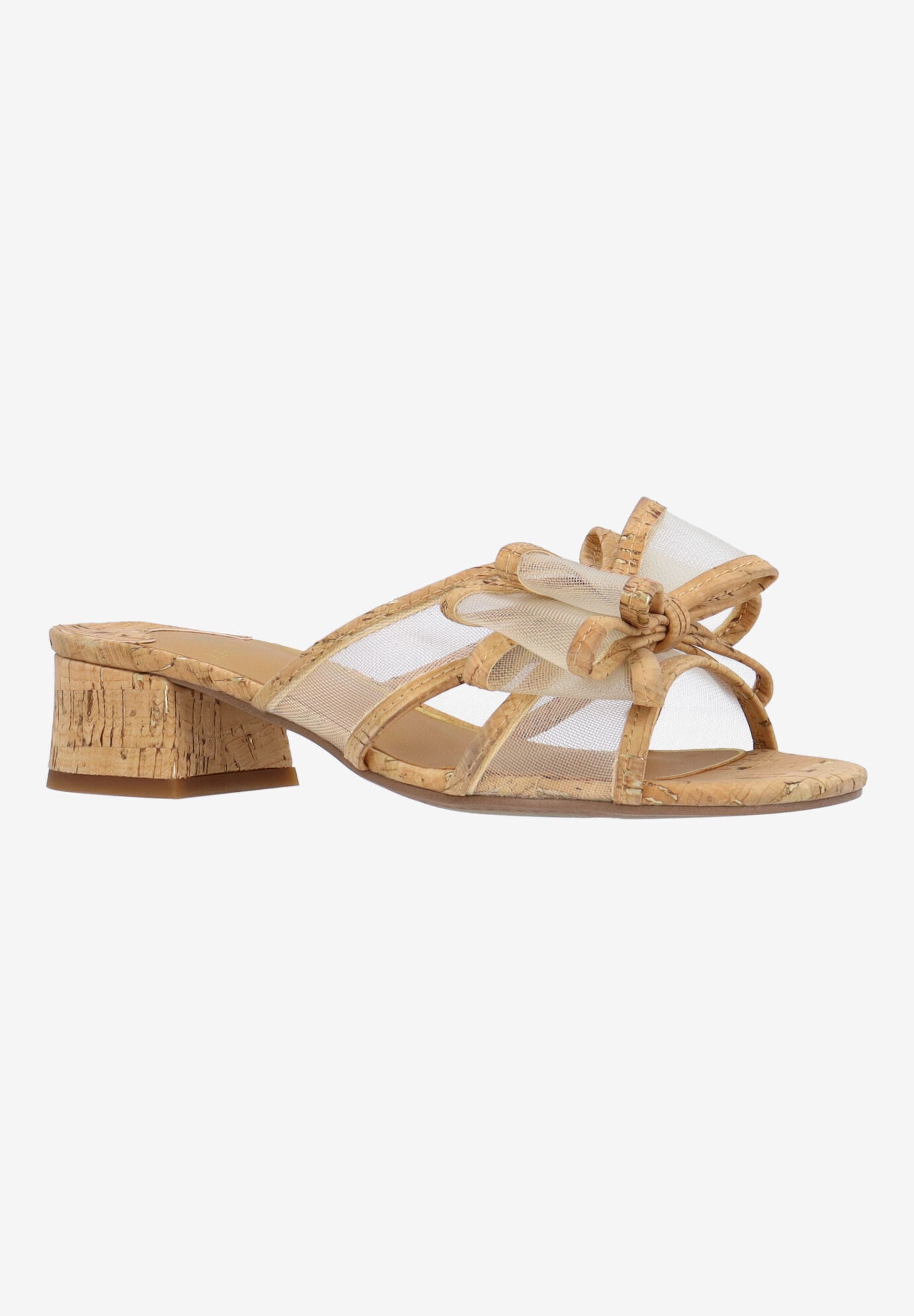 Finola Slip-On Sandal, NATURAL GOLD, hi-res image number 0