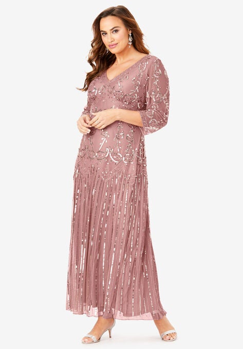 Beaded Dress | Roaman's