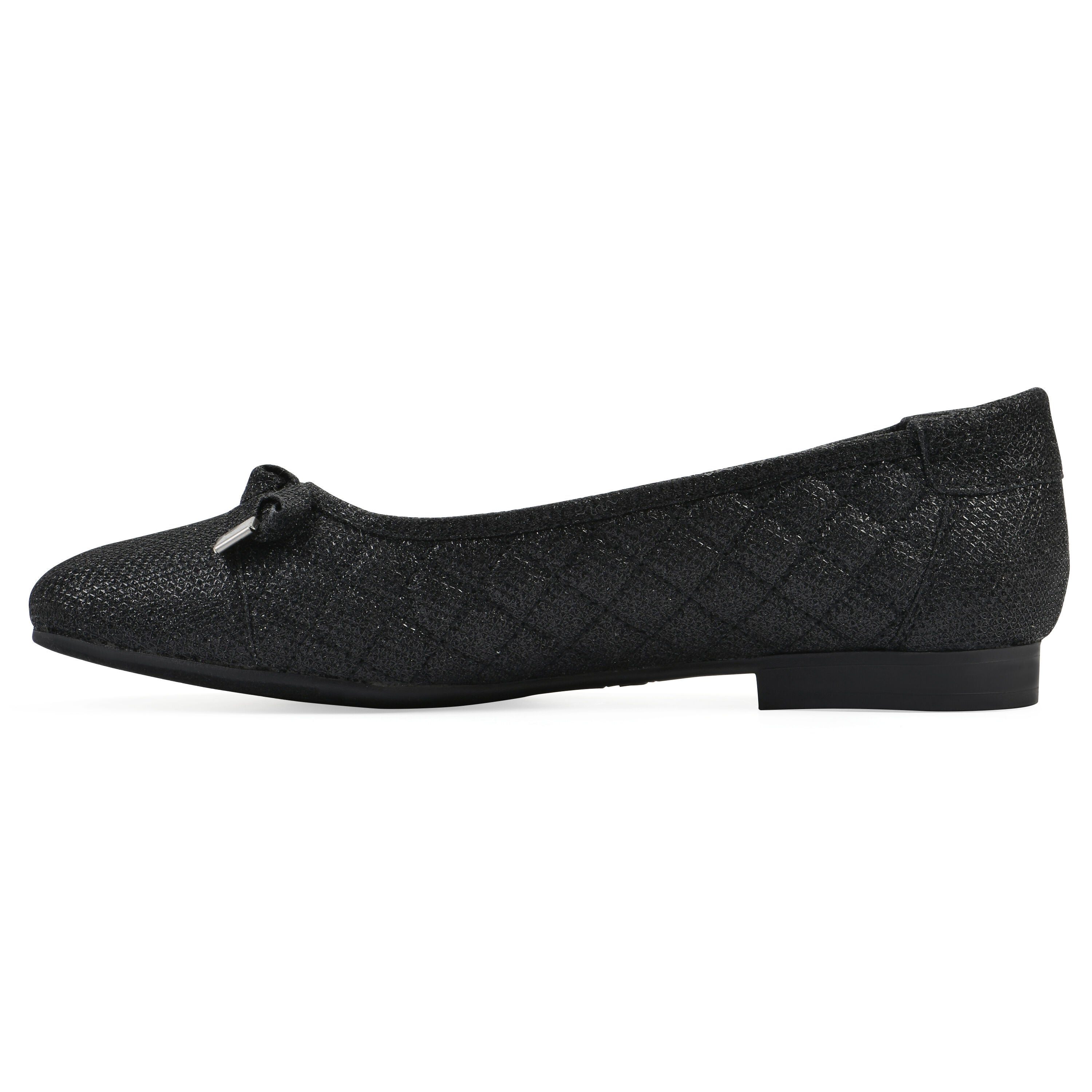 Bocah Ballet Flat, BLACK GLITTER, alternate image number 3
