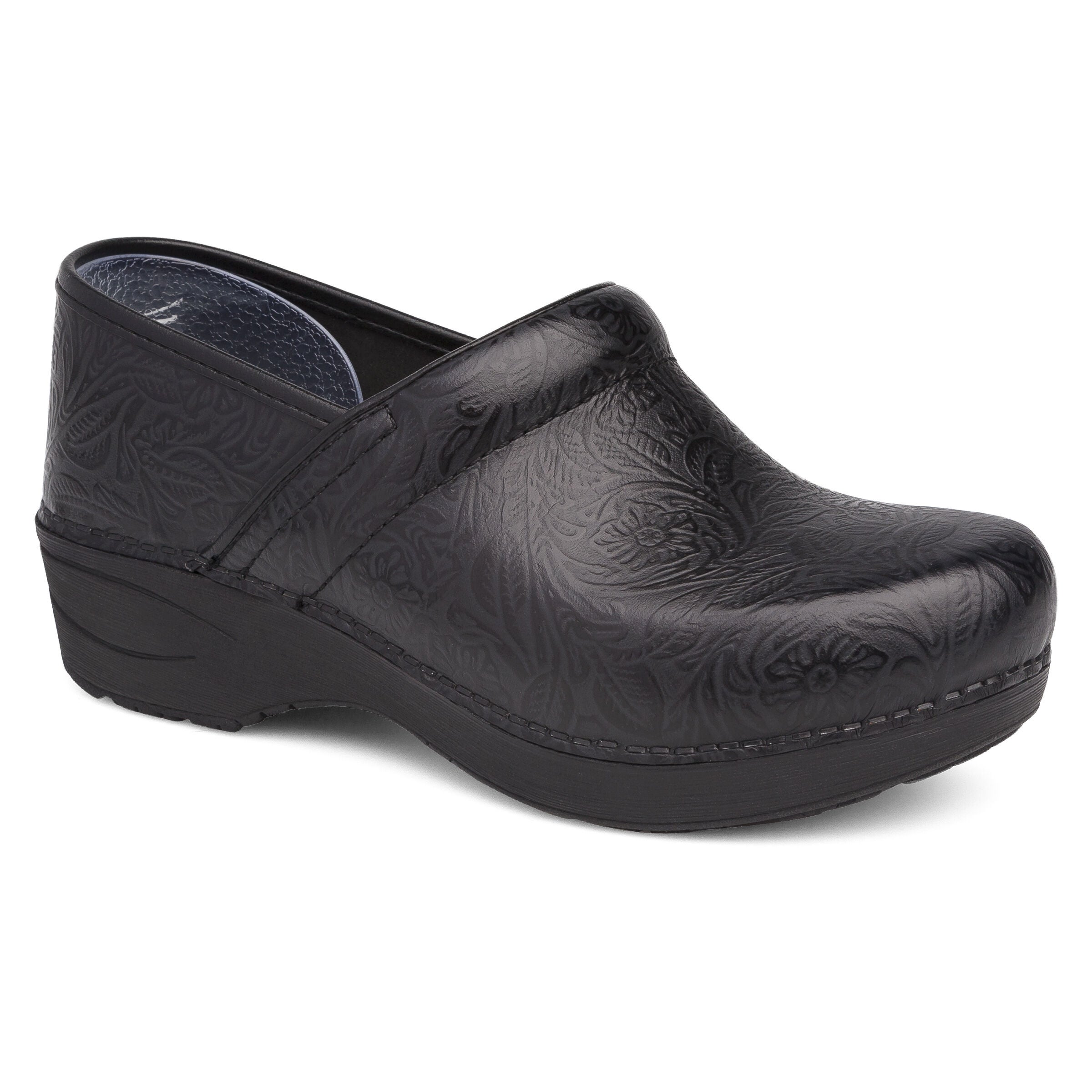 XP 2.0 Clog, BLACK TOOLED FLORAL, hi-res image number 0