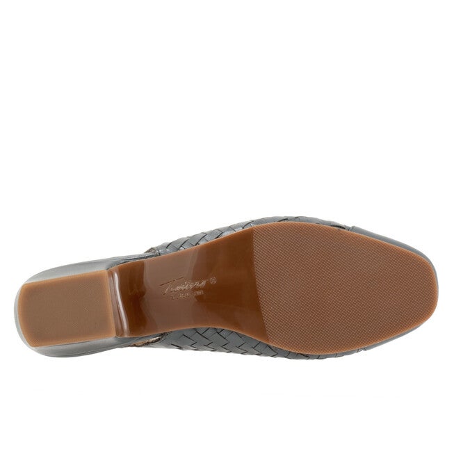 Dea Woven Pump, MID GREY, alternate image number 2