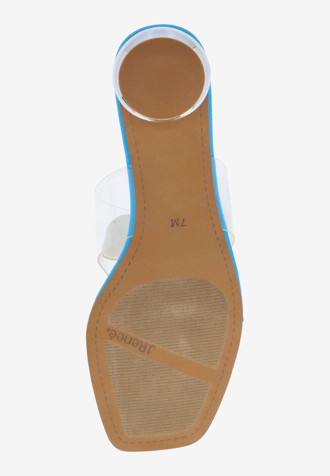 Dolphi Thong Sandal, CLEAR BLUE, alternate image number 7