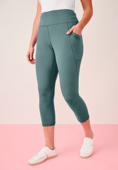 Soft Sculpt Side-Pocket Capri Legging