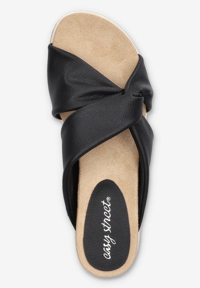 Ja Wedge Sandal, BLACK, alternate image number 6