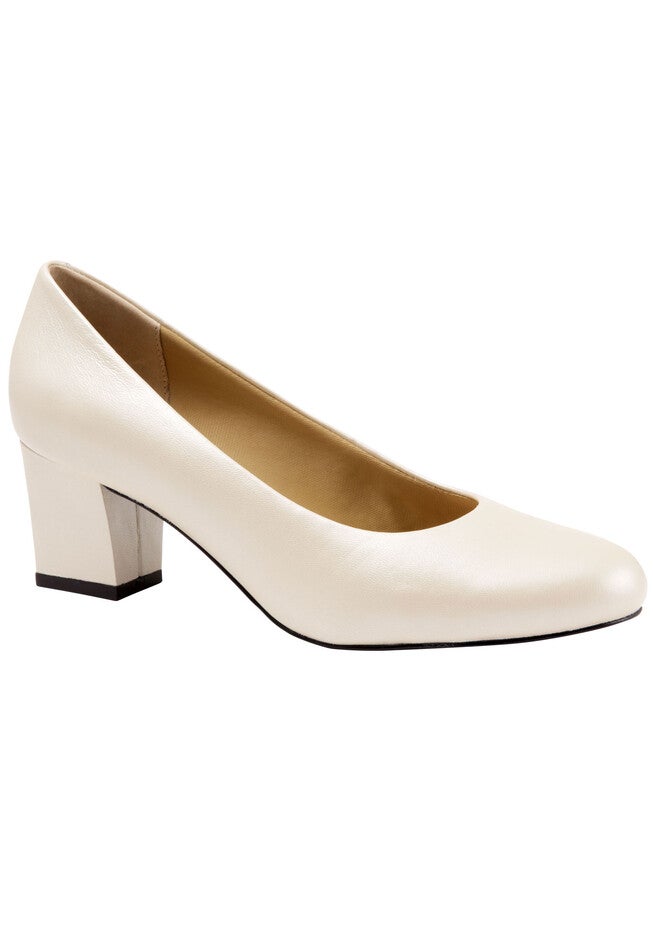 Candela Pump by Trotters®, WHITE PEARL, hi-res image number null