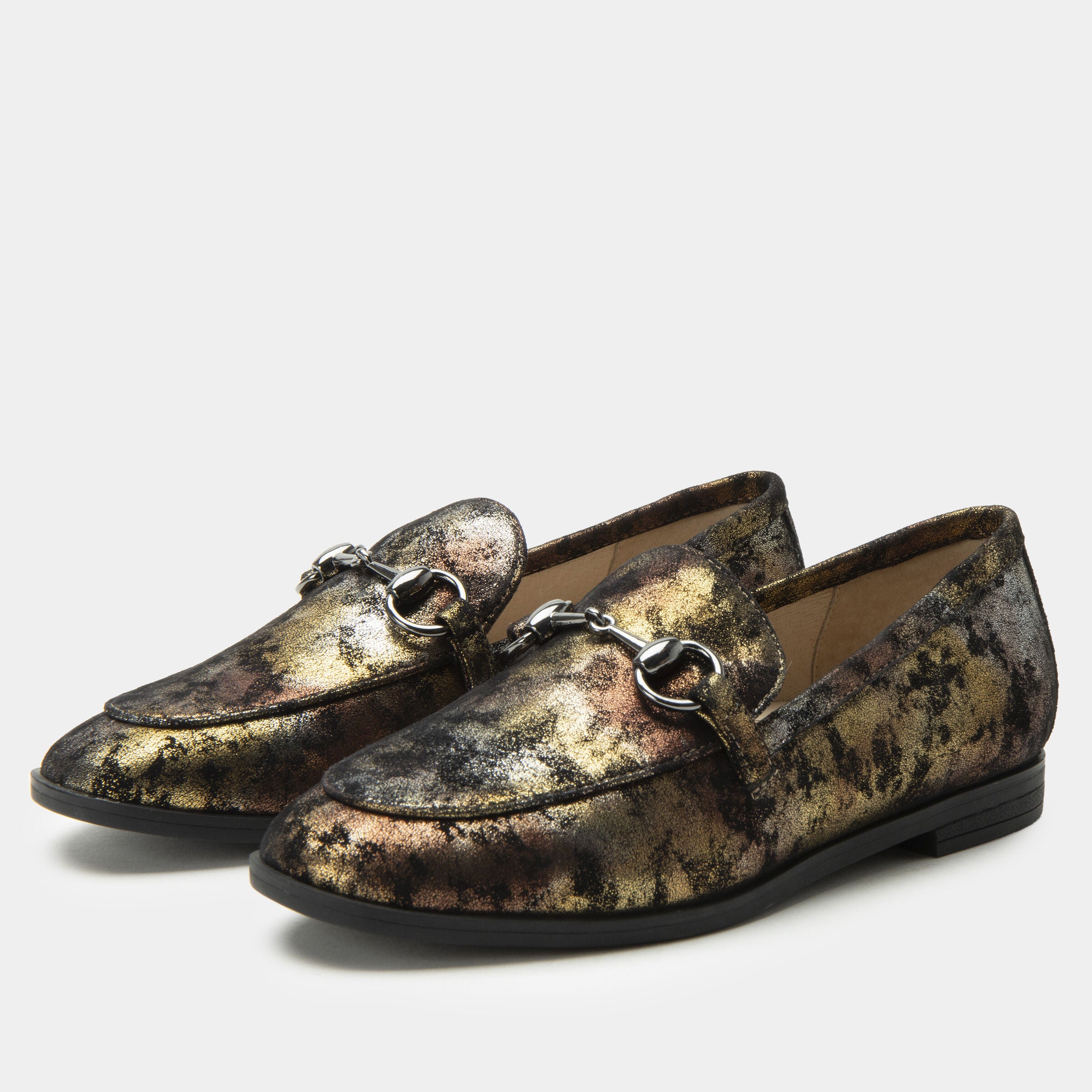Aliya Slip-On Loafer, GOLD, hi-res image number 0