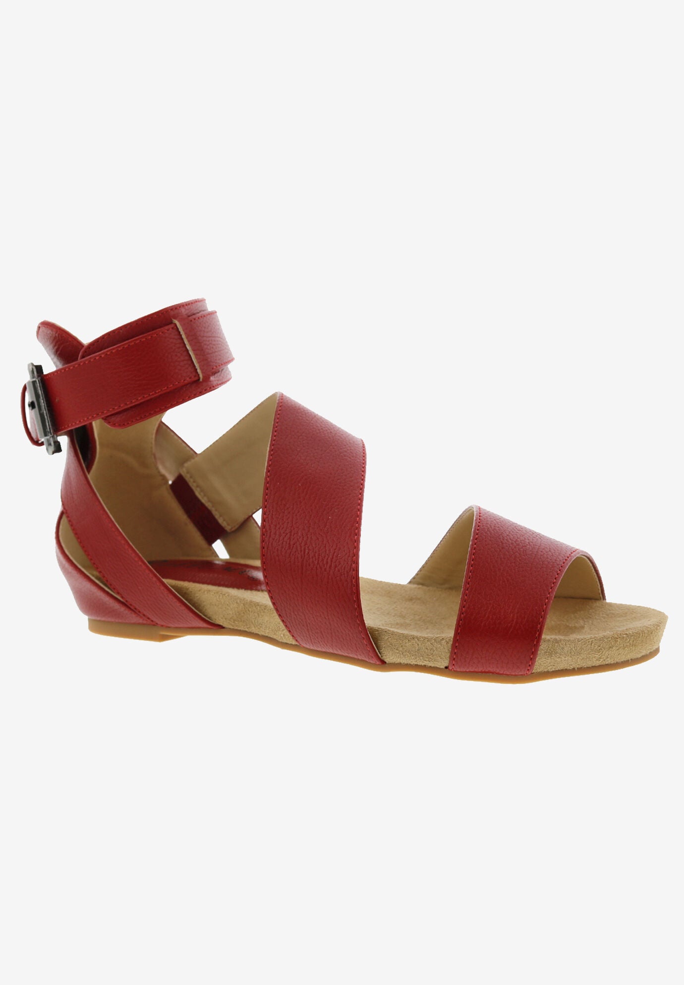 Nambi Sandal, RED SMOOTH, hi-res image number 0