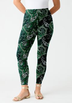Plus Size Essential Stretch Ankle Length Pull-On Legging