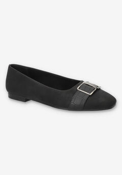 Keely Square Toe Flat