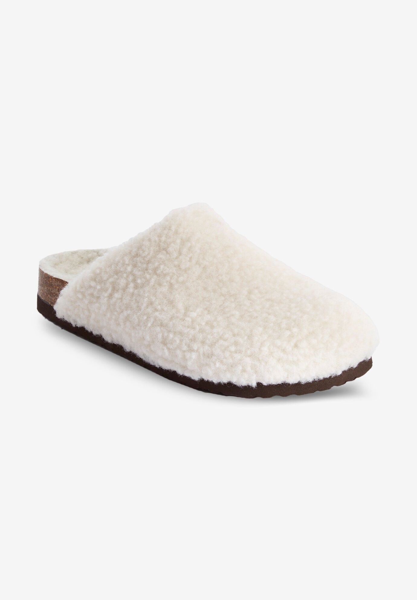 Wide width online mule slides