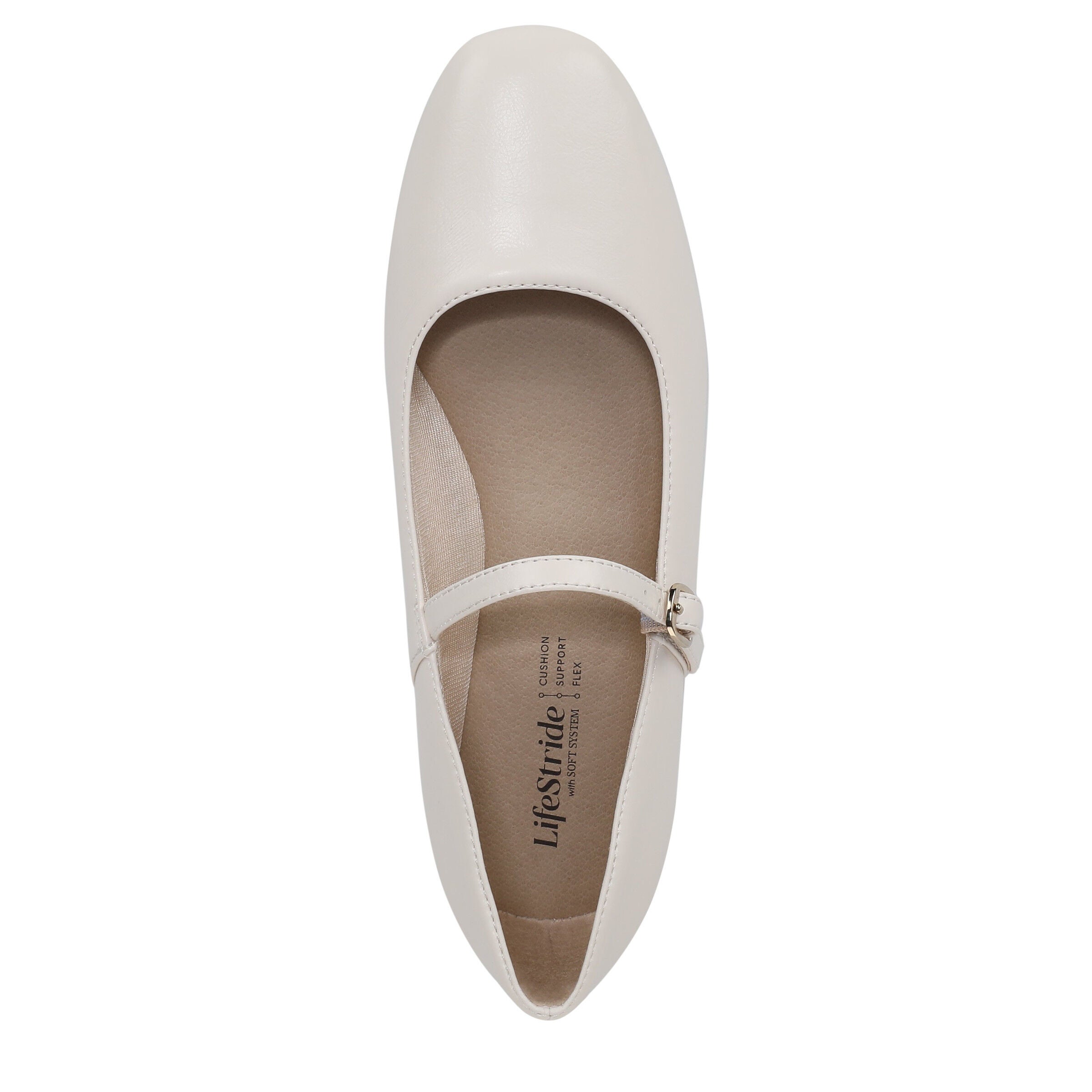Beloved Mary Jane Flat, CREAM, alternate image number 6