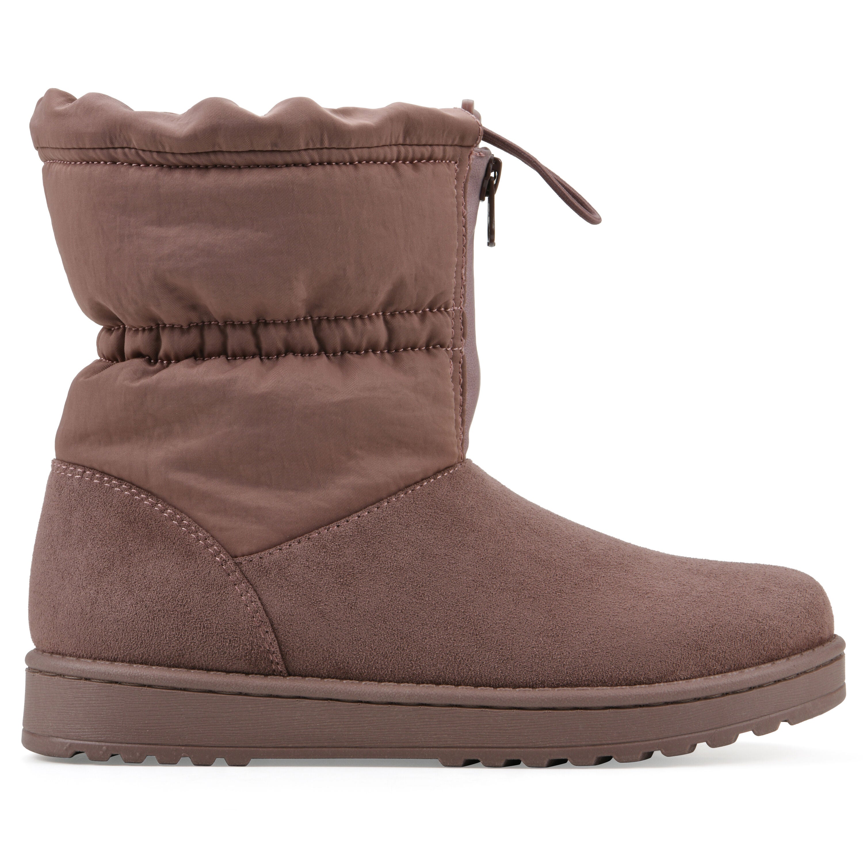 Issy Faux Fur-Lined Bootie, ROSEWOOD FABRIC, alternate image number 2