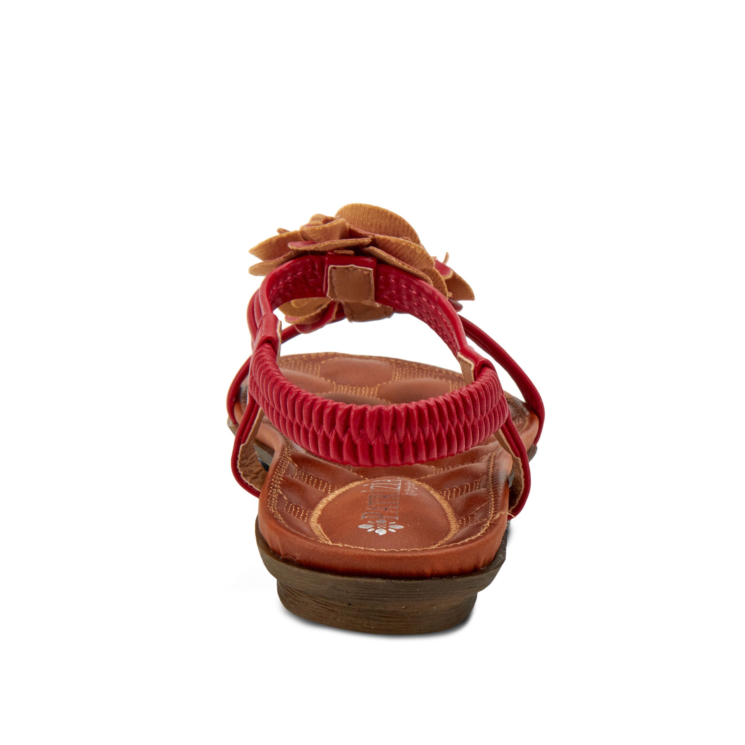 Nectarine T-Strap Thong Sandal, RED, on-hover image number 1