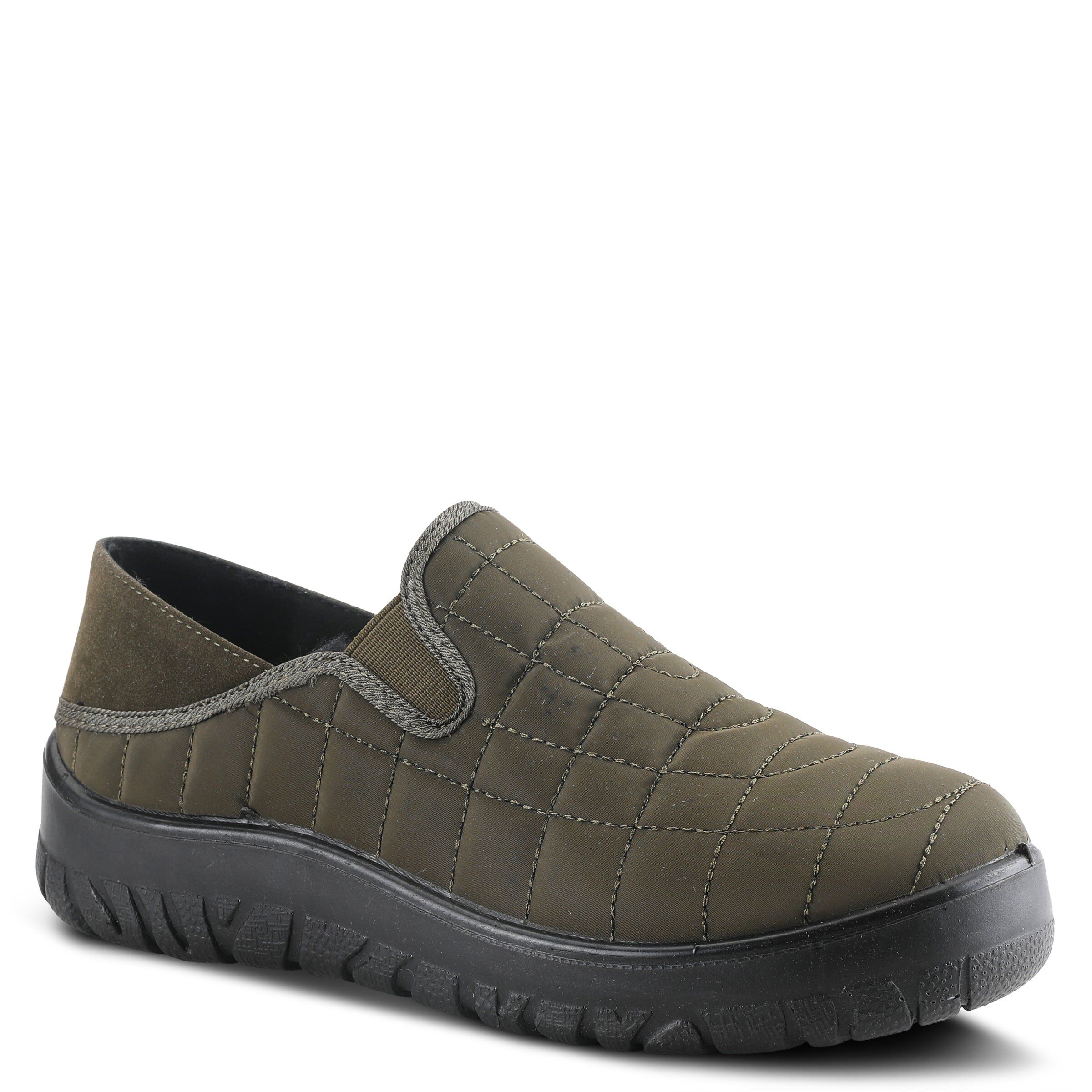 Mella Flat Shoes, OLIVE GREEN, hi-res image number 0