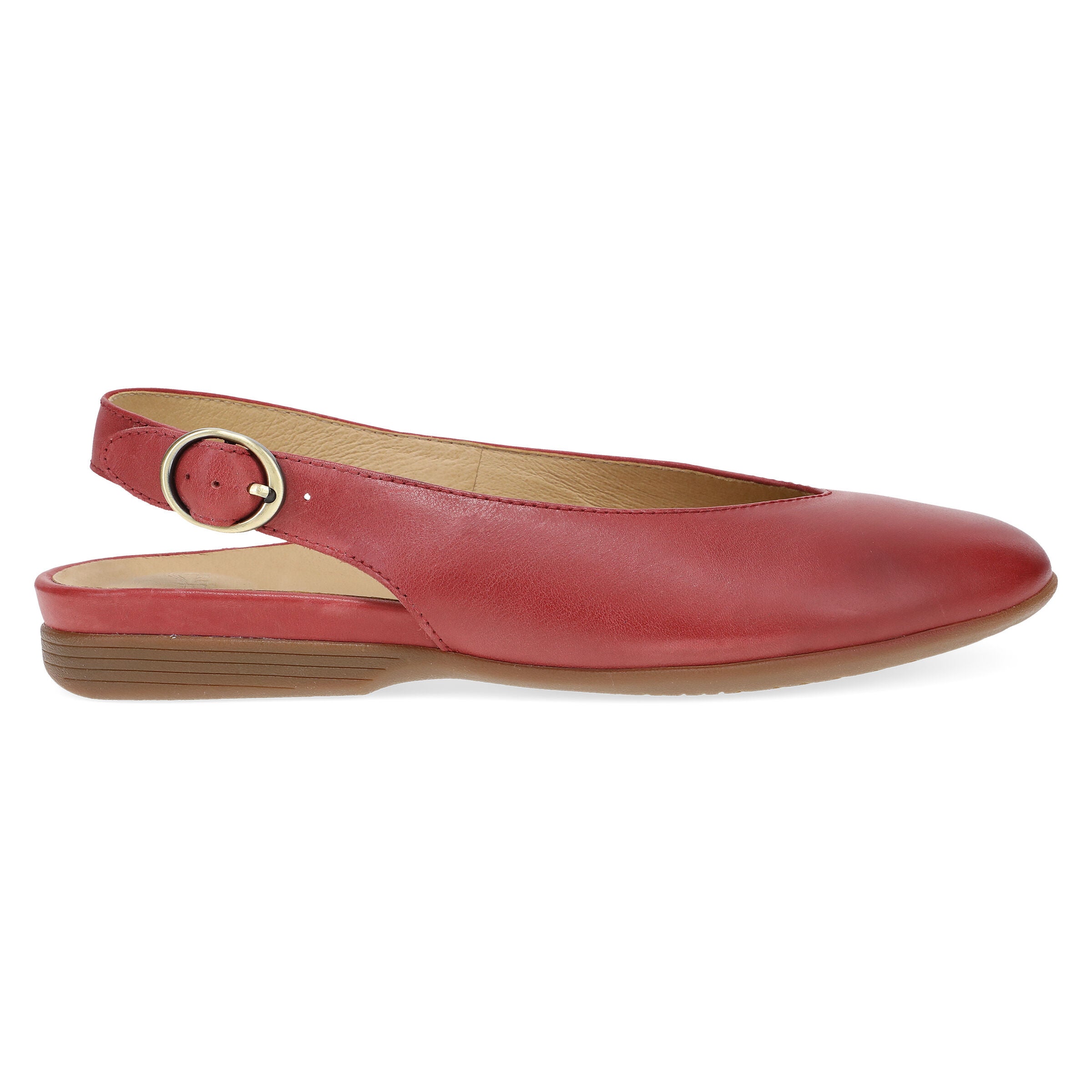 Lea Slip On Slingback, RED, alternate image number 4