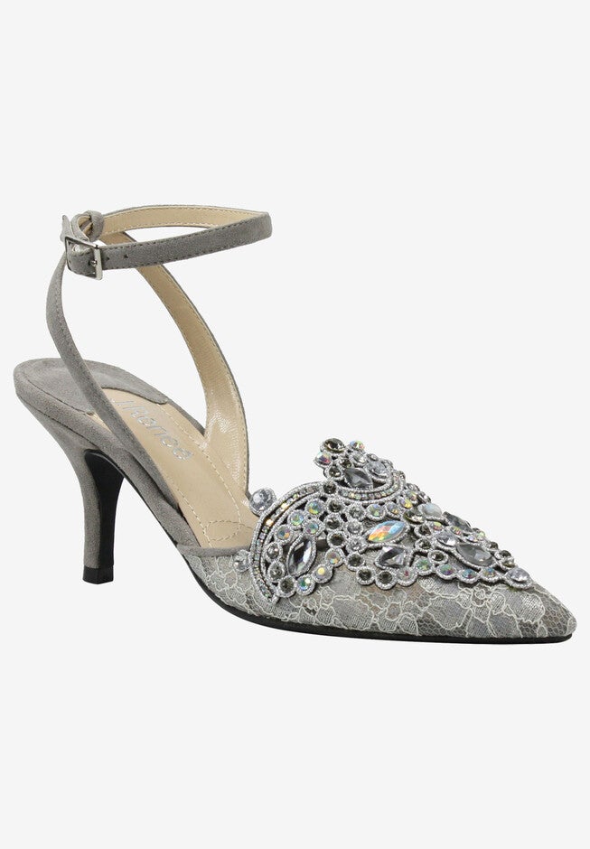 Desdemona Pump by J.Renee®, GREY, hi-res image number null