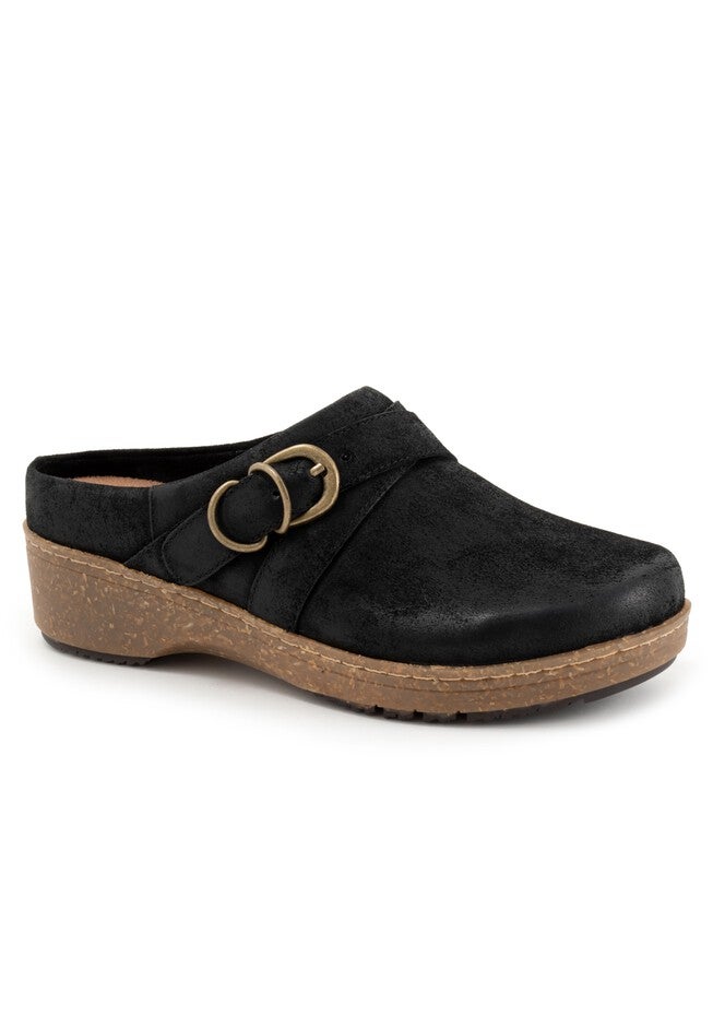 Asmara Clog, BLACK SUEDE, hi-res image number 0