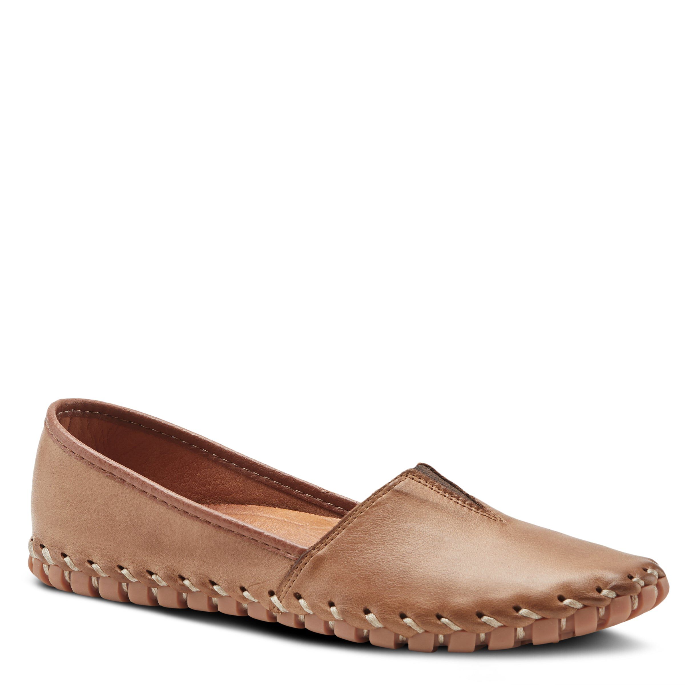 Kathaleta Flat Shoes, BROWN, hi-res image number 0