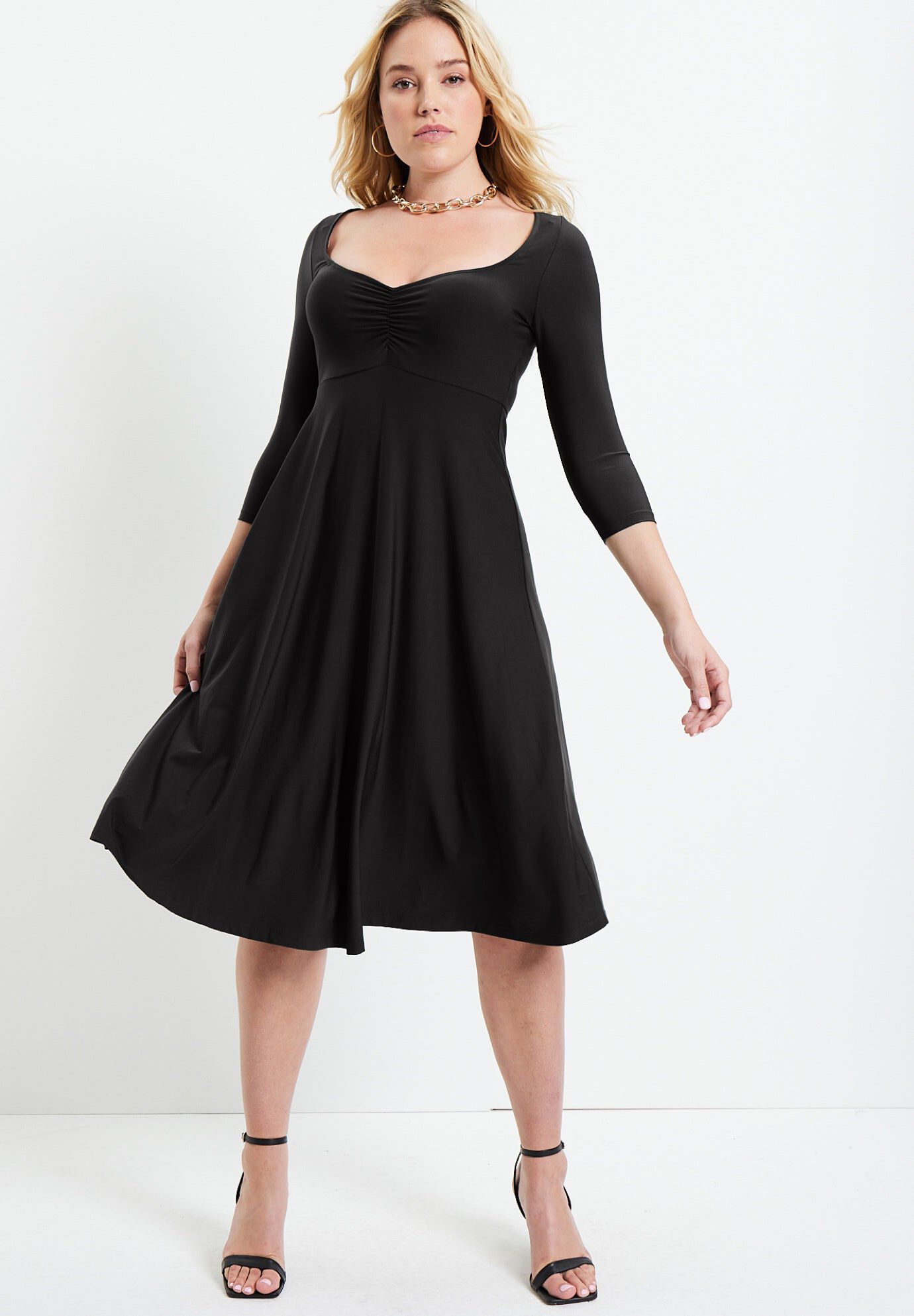 Sweetheart Swing Dress