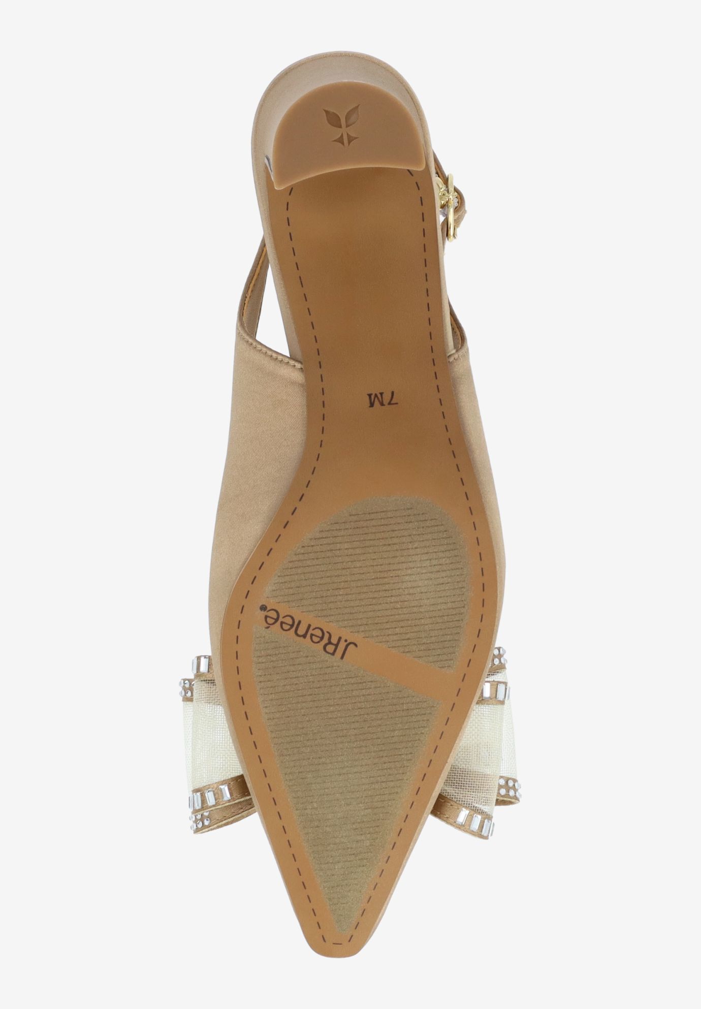 Kalindra Slingback Pump, BEIGE, alternate image number 6