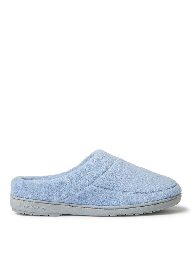 Elaine Microfiber Terry Moc Toe Clog, , alternate image number null
