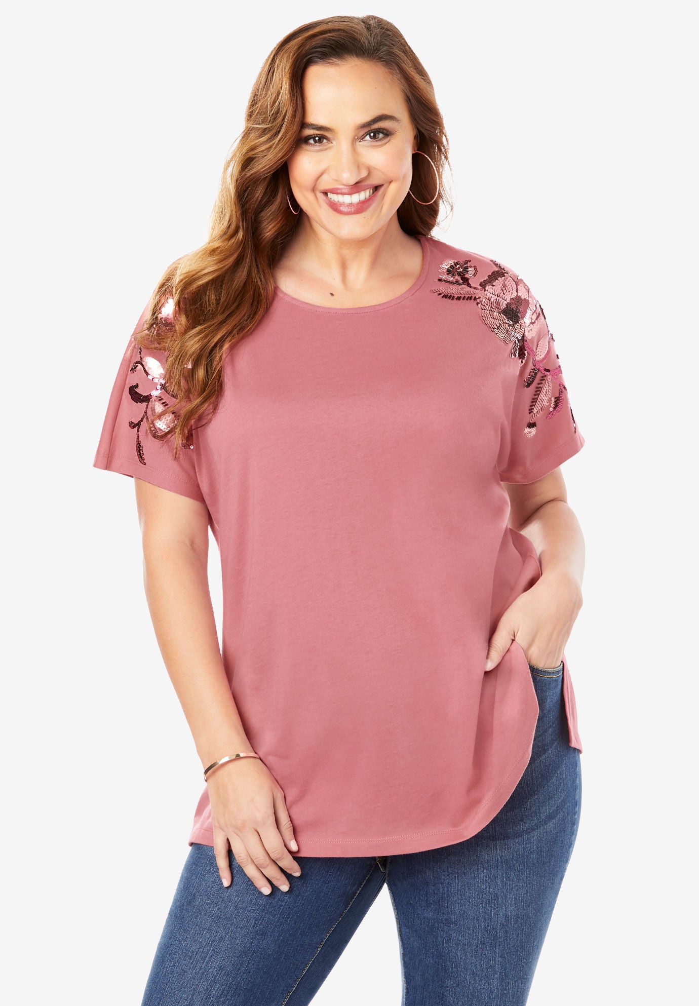 roamans holiday tops