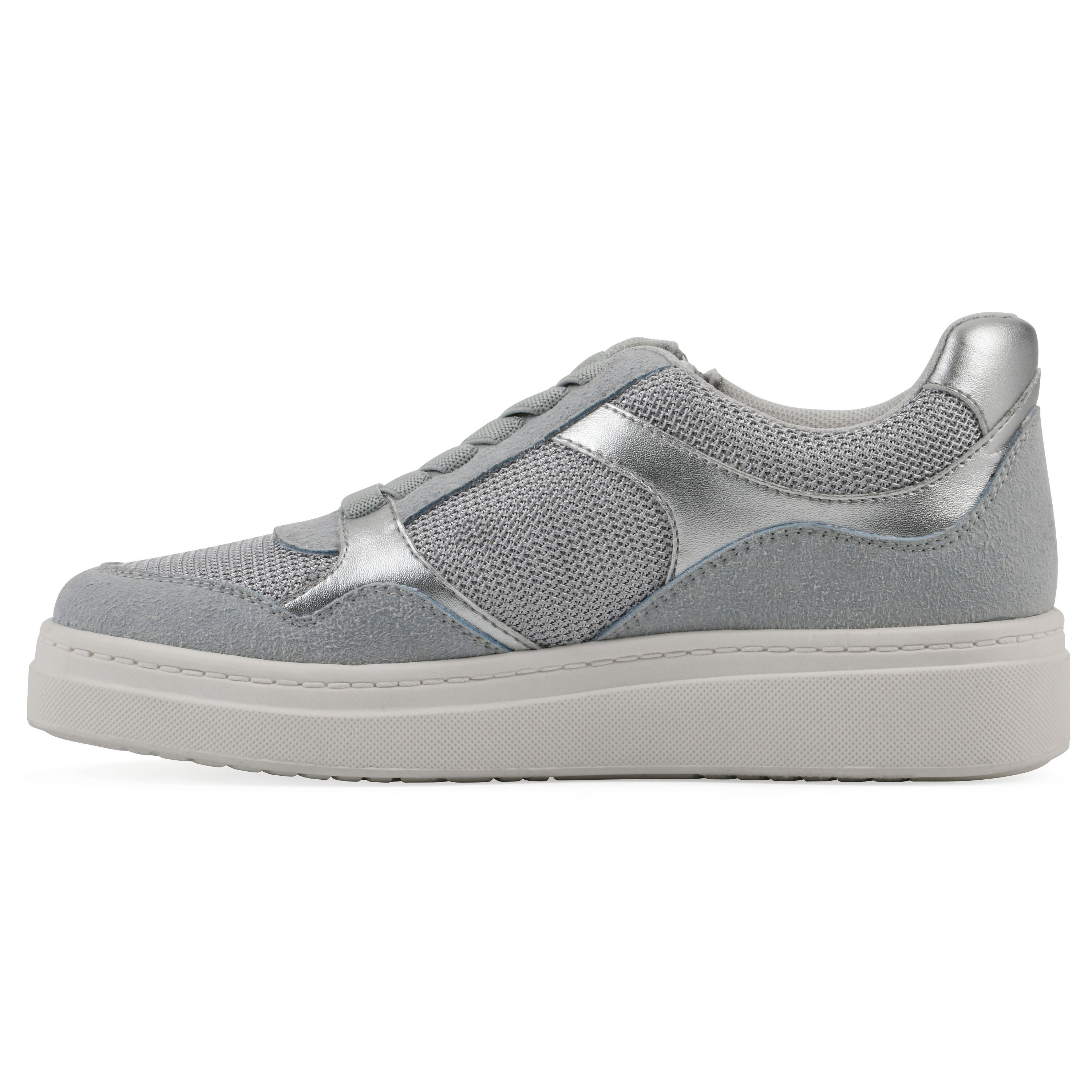 Uplit Slip On Sneaker, LIGHT BLUE SILVER, alternate image number 3