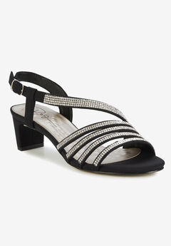 ladies wide width dress sandals FLORAL Carter Women's Ankle Strap BRONZE 7 our variety of trademark brands (24 Hour Comfort Women's Chunky Low Heel Sandals