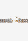 Gold-Plated Diamond Snake Bracelet, , on-hover image number 1