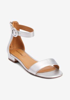 Silver Sandals For Wide Feet